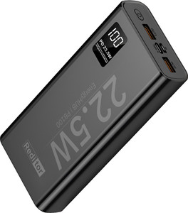reditor 200000 mAh 22.5W Power Bank Black - Image 6