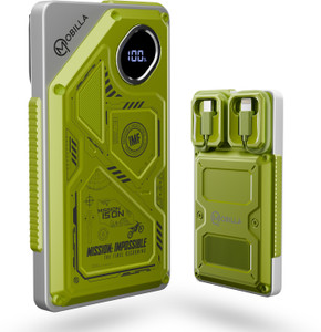 Mobilla 10000 mAh 22.5 W Compact Pocket Size Power Bank