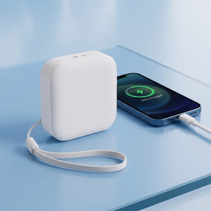 TRPS 10000mAh 18W Compact Power Bank (White) - Image 3
