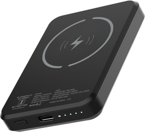 STUFFCOOL 5000 mAh 18 W Wired & Wireless With MagSafe Pocket Size Power Bank