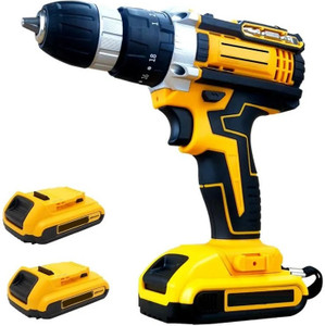 WunderVoX Power Drill Driver Kit with 2 Lithium-ion Battery and Charger DWB-12 Cordless Drill