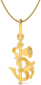 LORDS JEWELS SHIVAYA GOLD PENDANT 1.54 Grams 22kt Yellow Gold Pendant