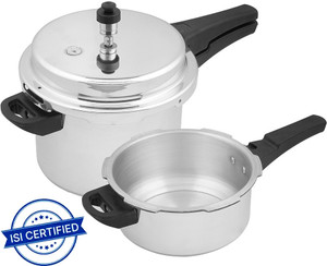 Kreme Special Premium 3 L, 5 L Outer Lid Pressure Cooker
