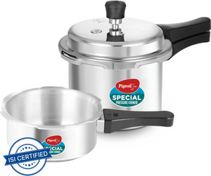 Pigeon Special combi pack 2 L, 3 L Outer Lid Induction Bottom Pressure Cooker