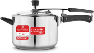 Classic Essentials Prochef ISI Certified Inner Lid 5 L इंडक्शन बॉटम