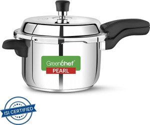 Greenchef Pearl 5 L Outer Lid Induction Bottom Pressure Cooker