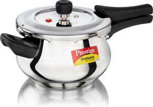 Prestige Deluxe Alpha Svachh 3 L Outer Lid Induction Bottom Pressure Cooker