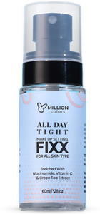 Million Colors Makeup Fixer Setting Spray All Day Tight Waterproof Long Lasting For Oily Skin Primer - 60 ml