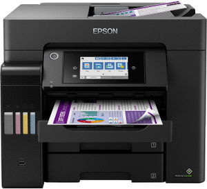 Epson EcoTank L6570 Multi-function WiFi Color Ink Tank Printer (Color Page Cost: 36 Paise | Black Page Cost: 12 Paise) with Ultra-high Page Yield Up to 13500 pages, Duplex Printing & 4.3" Color LCD Touchscreen