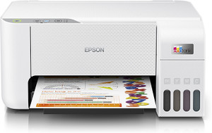 Epson Ecotank L3216 A4 All-in-One Colour Ink Tank Printer,White Multi-function Color Inkjet Printer