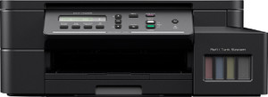 brother DCP-T525W All-in-One Refill Multi-function WiFi Color Ink Tank Printer (Borderless Printing) ideal for Home & Office Usage with 1 Additional Black Ink Bottle