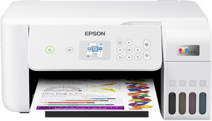 Epson Eco L3266 Multi-function WiFi Color Ink Tank Printer (Color Page Cost: 24 Paise | Black Page Cost: 9 Paise | Borderless Printing) with Micro Piezo Heat Free Technology & 3.6 cm color LCD Screen