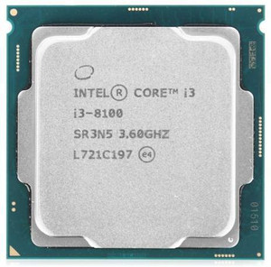 suryaasys 3.6 GHz LGA 1151 I3 8100 Processor
