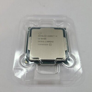 Intel Core i5 9400 2.9 GHz Upto 4.1 GHz LGA 1151 Socket 6 Cores 6