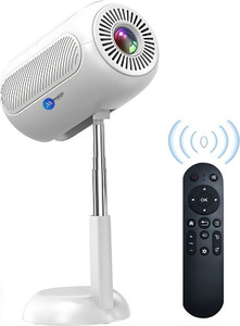 Maizic Smarthome Smart Projector 4k Ultra HD Support 1080p Android OS Built-in Netflix, Youtube (14000 lm / Wireless / Remote Controller) Portable Projector