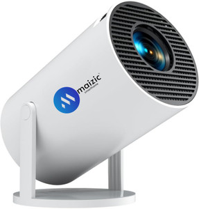 Maizic Smarthome 4K Android 13 Smart Projector, 150" Display, Auto Keystone, Netflix, WiFi (2000 lm / 1 Speaker / Wireless / Remote Controller) Portable Projector