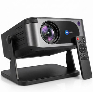Maizic Smarthome Xnano T200 Smart Mini Projector, Native 1080P Full HD 4K Video Decode Supported (15000 lm / 1 Speaker / Wireless / Remote Controller) Portable Projector