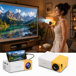 Cozy 1080P 3300 Lumens Portable LED Projector - Image 6