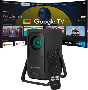 ZEBRONICS Zeb-Pixaplay 77G (7500 lm / Remote Controller) Portable Projector
