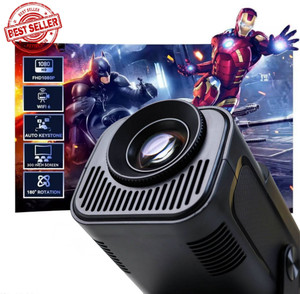 BeamX Flame | Ultra Short Throw 300"| T950s Chipset | 2GB+16GB |Android 13|BT5 & WIFI6 (7000 lm / 1 Speaker / Wireless / Remote Controller) Portable Projector