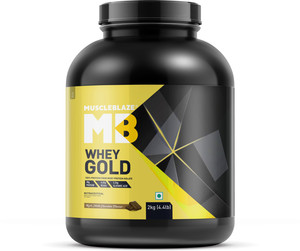 MUSCLEBLAZE Whey Gold, 100% Whey Protein Isolate, Labdoor USA Certified, 30g Isolate Whey Protein