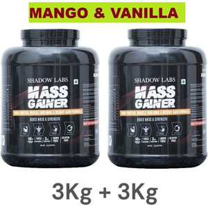 OREALFIT Shadow Labs Mass Gainer For Bulk Gaining Authentic Weight Gainers/Mass Gainers