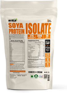 NutriJa SOYA PROTEIN ISOLATE 90% 1 Lbs Plant-Based Protein