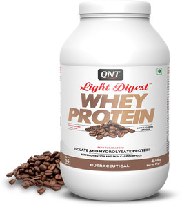 QNT Light Digest Whey Protein With Advanced Skin Care | Digestion & Immunity booster Whey Protein