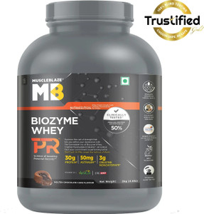 MUSCLEBLAZE Biozyme Whey PR with Creatine Monohydrate & AstraGin Whey Protein