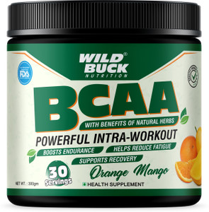 WILD BUCK BCAA With Herbs Power To Delay Muscle Fatigue,Breakdown & Increase Muscle Growth BCAA