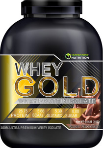 iso scoop nutrition Whey Gold Whey Protein 453.59g Gold - Image 1