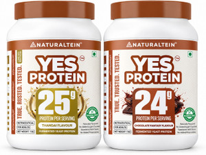 NATURALTEIN Fermented Yeast Protein Powder | 25g Protein Per Scoop | Vegan Plant Protein Plant-Based Protein