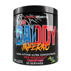 Black Beast Big Daddy Inferno Preworkout 50 Servings - Image 6
