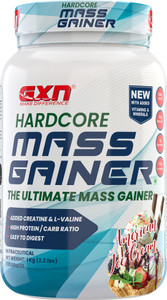 GREENEX NUTRITION Hardcore Mass Gainer Supplement | High Protein For Ultimate Mass Gain | 2.2 lbs Weight Gainers/Mass Gainers