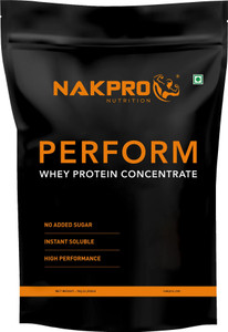 Nakpro 100% Perform Concentrate | 24.7g Protein, 5.7g BCAA | Whey Protein