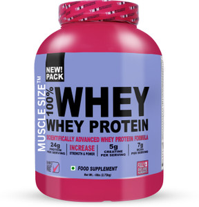 MUSCLE SIZE WHEY PROTEIN SCIENTIFICALLY ADVANCED WHEY PROTEIN FORMULA Whey Protein