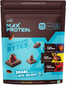 RiteBite Max Protein Minis Assorted Pack of 10, 5g Protein, 0 Added Sugar | Includes New Flavor Protein Bars