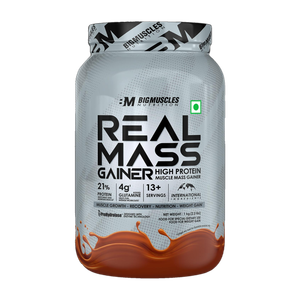 BIGMUSCLES Real Weight Gainers/Mass Gainers 1 kg - Image 6