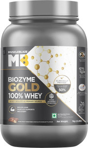 MUSCLEBLAZE Biozyme Gold 100% Whey Protein