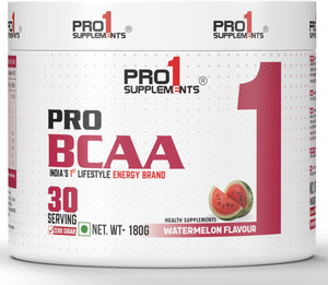 Pro1 Supplements PRO BCAA Supplement Energy Drink for Pre Workout for Men and Women BCAA