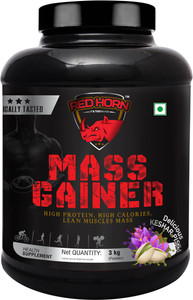 red horn 25g Protein per Serving, High Calories for Lean Muscle Weight Gainers/Mass Gainers