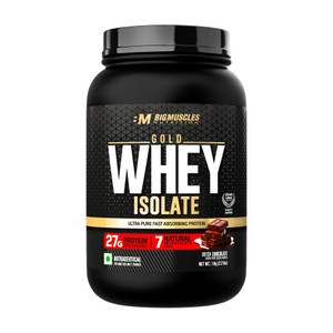 BIGMUSCLES Gold Whey Isolate 27g - Image 6