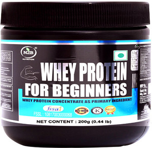 N2B Whey Protein/mass gainer/muscles gainer for Beginners 200G Whey Protein