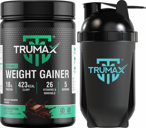TRUMAX Advance 0.5kg with Shaker, Concentrate Protein Vitamins & Minerals Weight Gainers/Mass Gainers