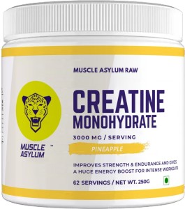 Muscle Asylum Creatine Monohydrate Powder - 62 Servings Creatine