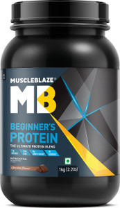 MUSCLEBLAZE Beginner's Whey Protein, No Added Sugar Whey Protein