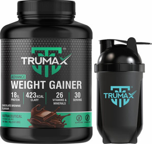 TRUMAX Advance Weight Gainer 3.0kg with Shaker, Concentrate Protein Vitamins & Minerals Weight Gainers/Mass Gainers