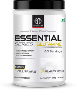 Muscle Trail Essentials series L-GLUTAMINE 60 Servings, 5000 mg Glutamine