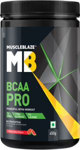 MUSCLEBLAZE BCAA PRO, Intra-Workout Formula for Muscle Recovery BCAA