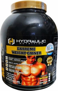 Hydraulic Nutrition Authentic Extreme Mass Gainer For Bulk Muscle Gain (Mango 6Lbs) Weight Gainers/Mass Gainers